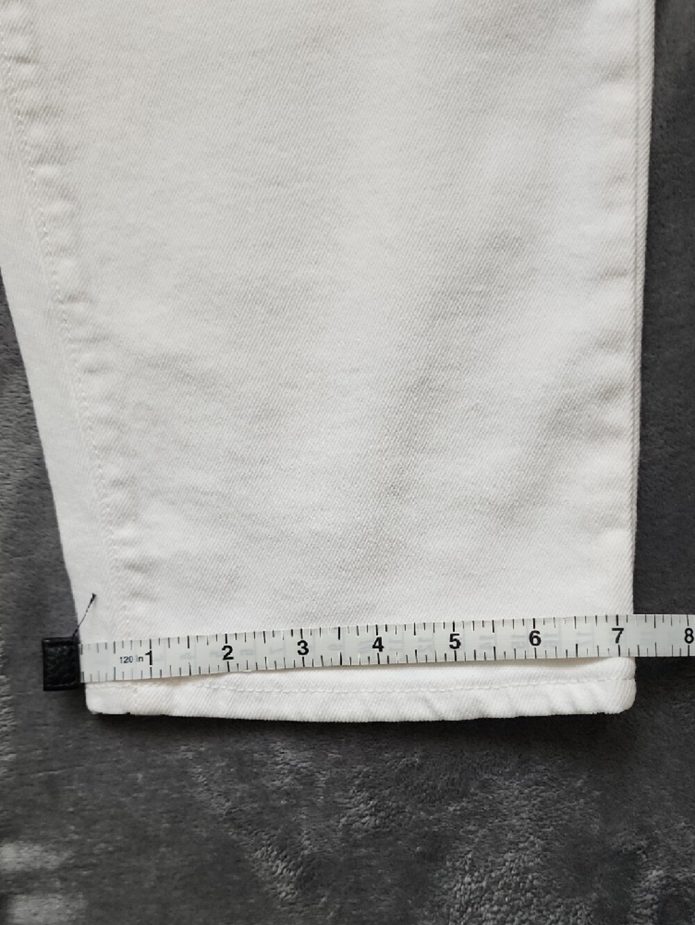 Old Navy White High-Rise O.G. Straight Leg Jeans Size 14 - Picture 9 of 10